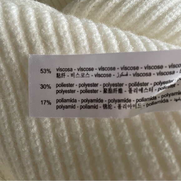 NWT Zara Knit V Neck Oversized Sleeveless Sweater, Sz Small - Picture 15 of 15